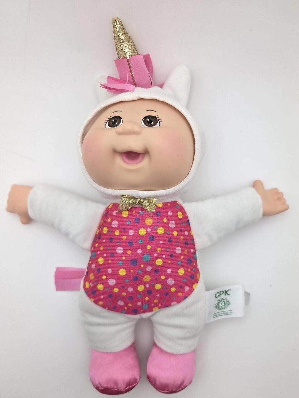 Cabbage Patch Kids Fantasy Friends Pink and White Shimmer Unicorn  (8 inch)
